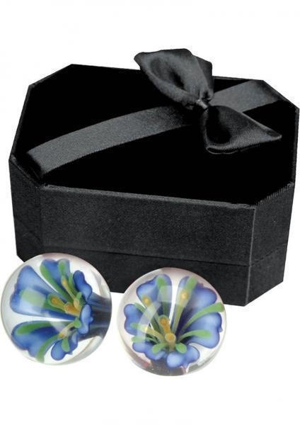 Вагинальные шарики из стекла "Dawn Blossom"  