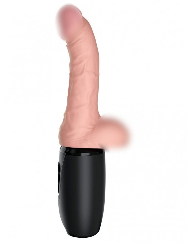 Секс машина с подогревом "King Cock Plus" супер реалистичная 