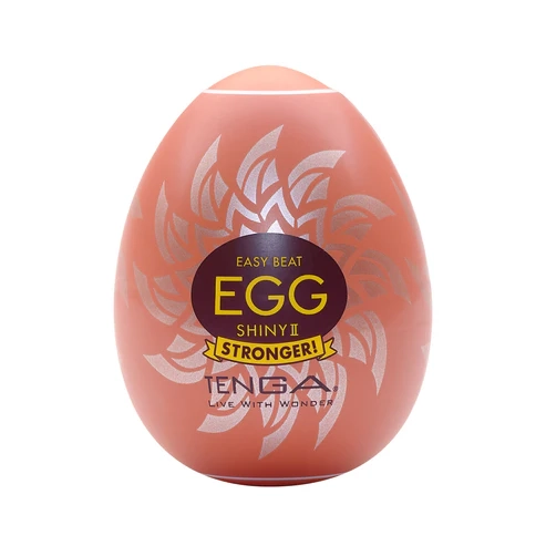 Мастурбатор "Tenga Egg Shiny 2 Stronger" с 3-D рельефом 
